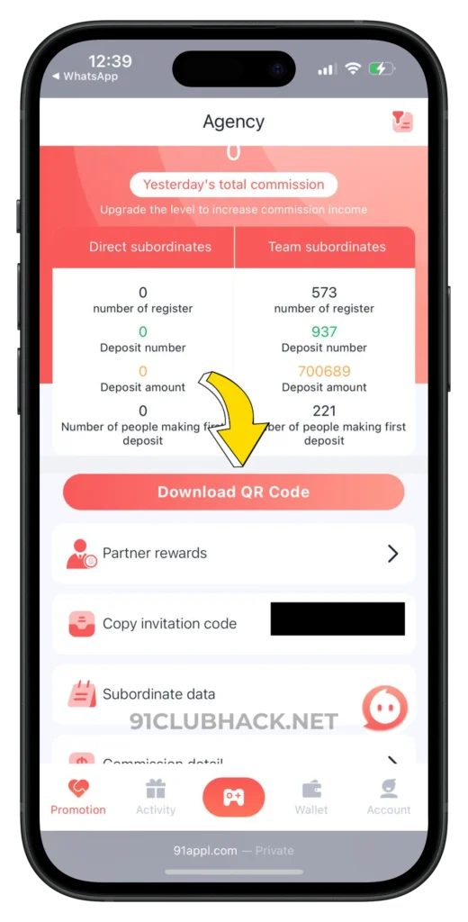 91-club-promotional-page